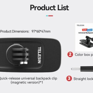 TELESIN CLIP MOUNT S2