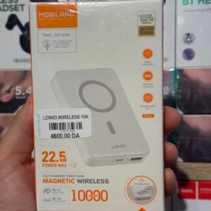 POWER BANK LDINIO WIRELESS 10K