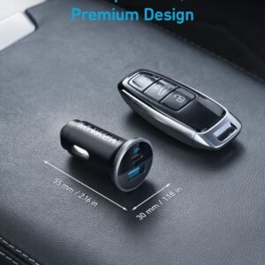 Prise auto Anker 30w double sortie