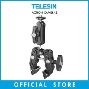 TELESIN Super Clamp Multifunctional 360-Rotation