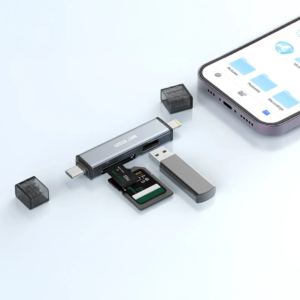 3IN1 CARD READER 
CONNECTIVITY GREEN LION